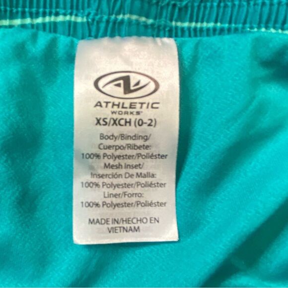 Athletic Works Lined Performance Wear Shorts Womens Size XS 0-2 Drawstring Waist - Picture 3 of 4